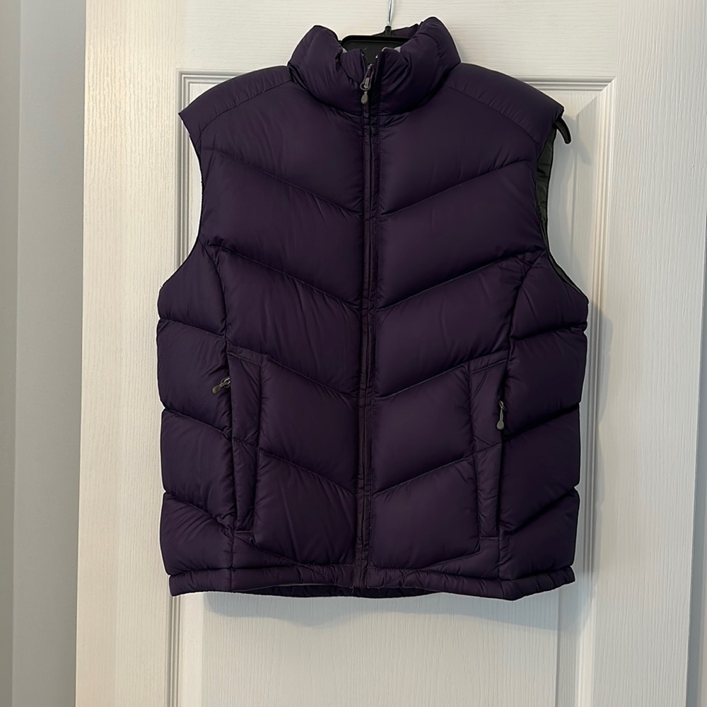 MEC purple puffy vest